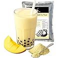 Mango Bubble Tea Powder 1 kg, 33 Servings - Make Bubble Tea at Home - Ideal for Frappes, Coffee, Boba Tea, Milkshakes - Glute