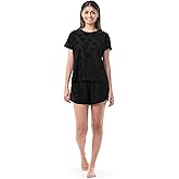 Fruit of the Loom Women's Beyondsoft Sleep Tee and Shorts Set