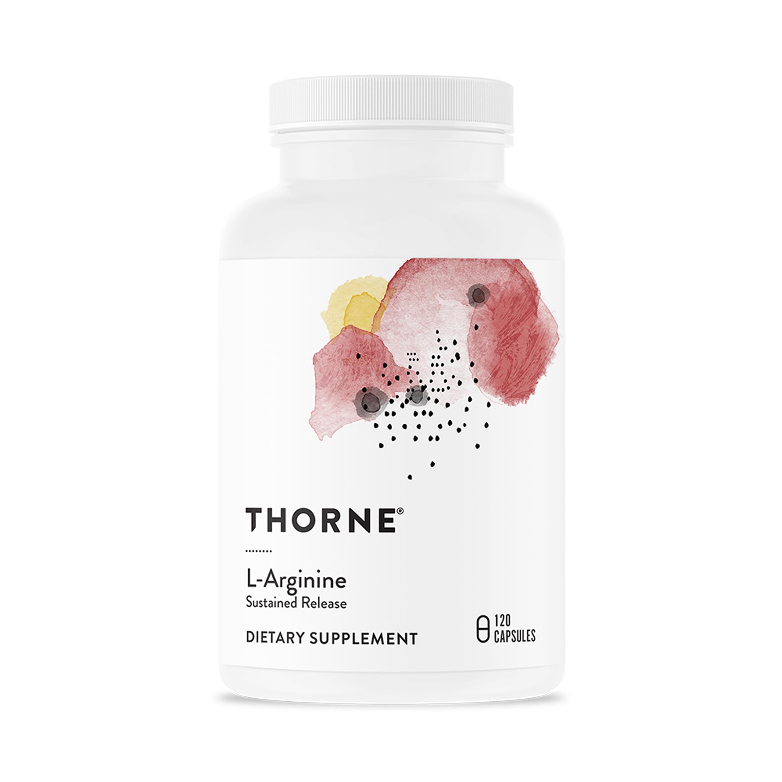 Thorne L-Arginine - Sustained-Release L-Arginine to Support Heart Health, Nitric Oxide Production and Optimal Blood Flow - 120 Capsules
