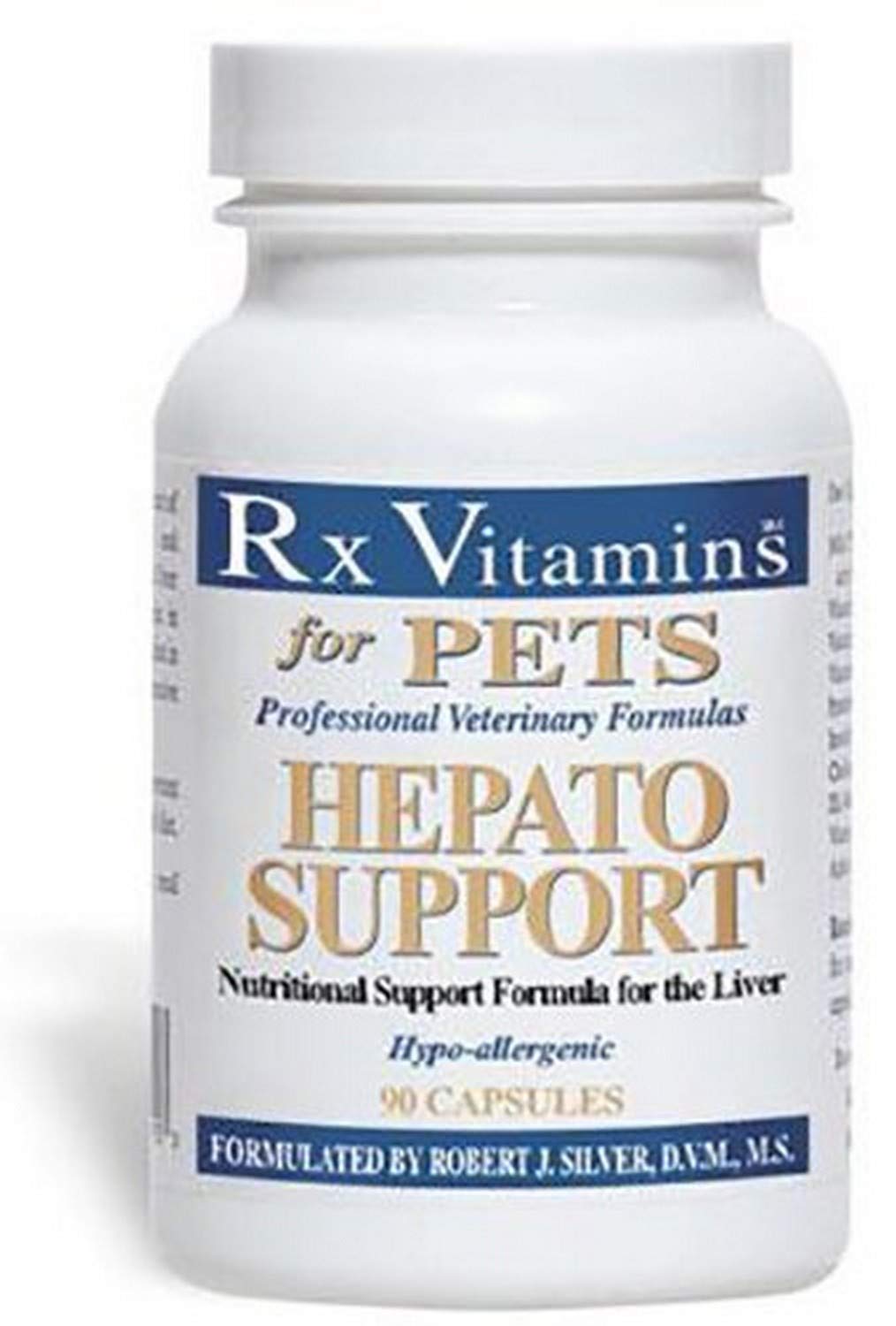 Rx Vitamins for Pets Hepato Support For Dogs & Cats Veterinary