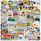 California Stickers for Water Bottles, 50 Pack/PCS
