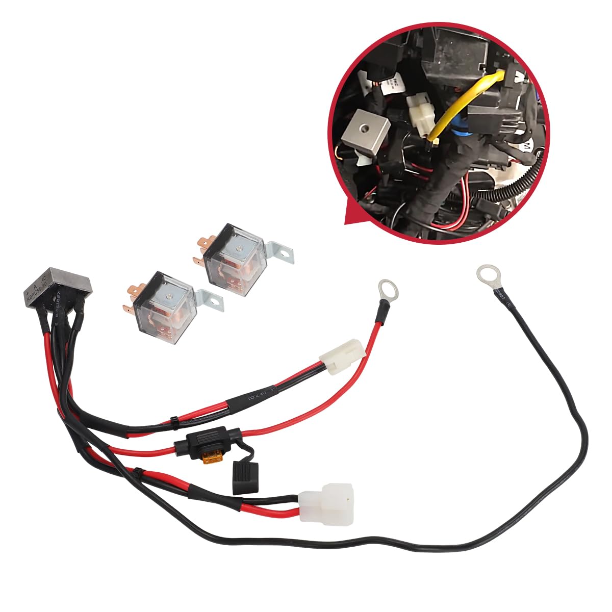 Photo 1 of Reverse Motor Servo Fix for Ski-Doo XP Renegade ACE 1200 TNT GTX 900 GSX 2009-2018 Relay Protection Kit