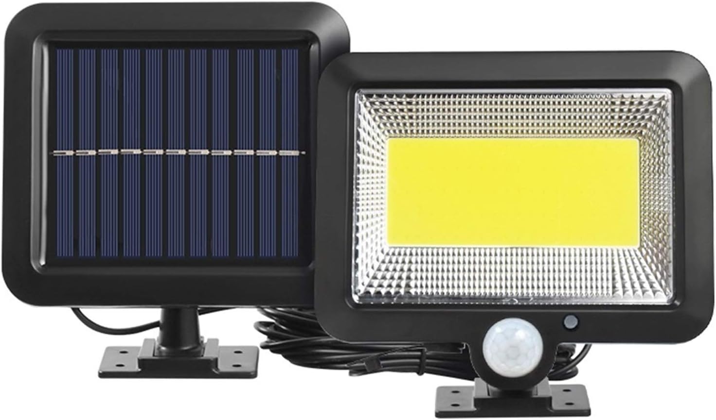HXFANG® Luz de movimiento de movimiento solar de 120led Sensor de