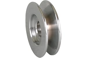 Powermaster - Pulley 1V Chrome 3/8" W x 2.33" OD