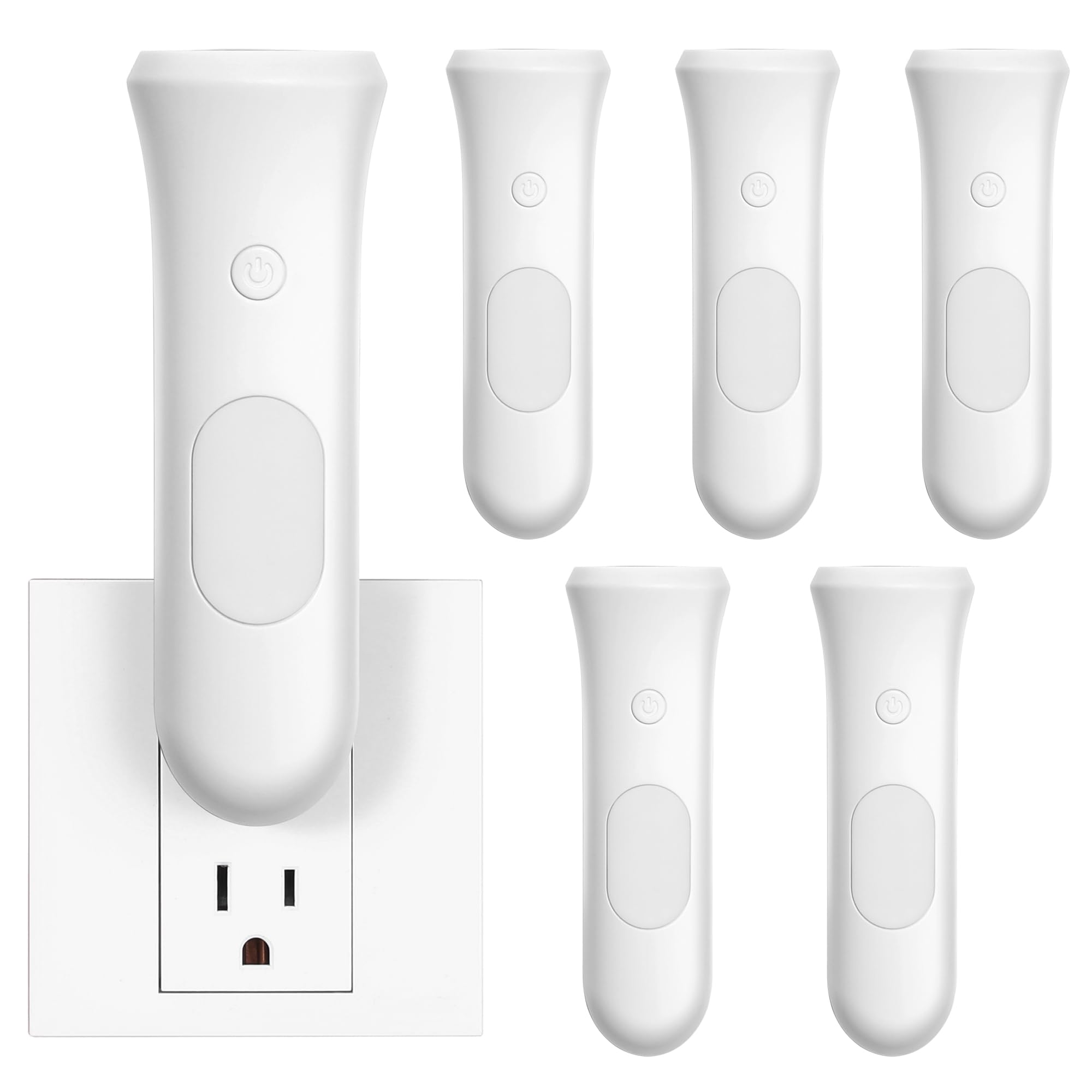 Photo 1 of ROSSEX 4 in 1 Emergency Lights for Home Power Failure, 6 Pcs Rechargeable LED Flashlight Plug in Wall, Automatic Turn-On Power Outage Night Light Flashlight for Hurricane Preparedness Items