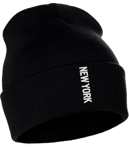 Amazon.com: '47 Brand Knit Beanie - Raised Cuff New York Yankees