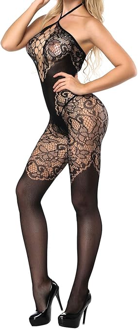 plus size fishnet jumpsuit