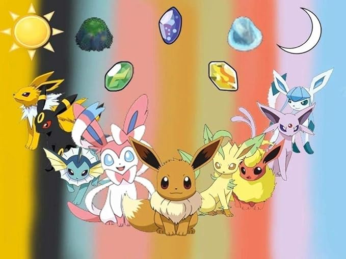 Zheng Adultos Puzzle 1000 Piezas Puzzles Pikachu-Pikachu Con Atributos
