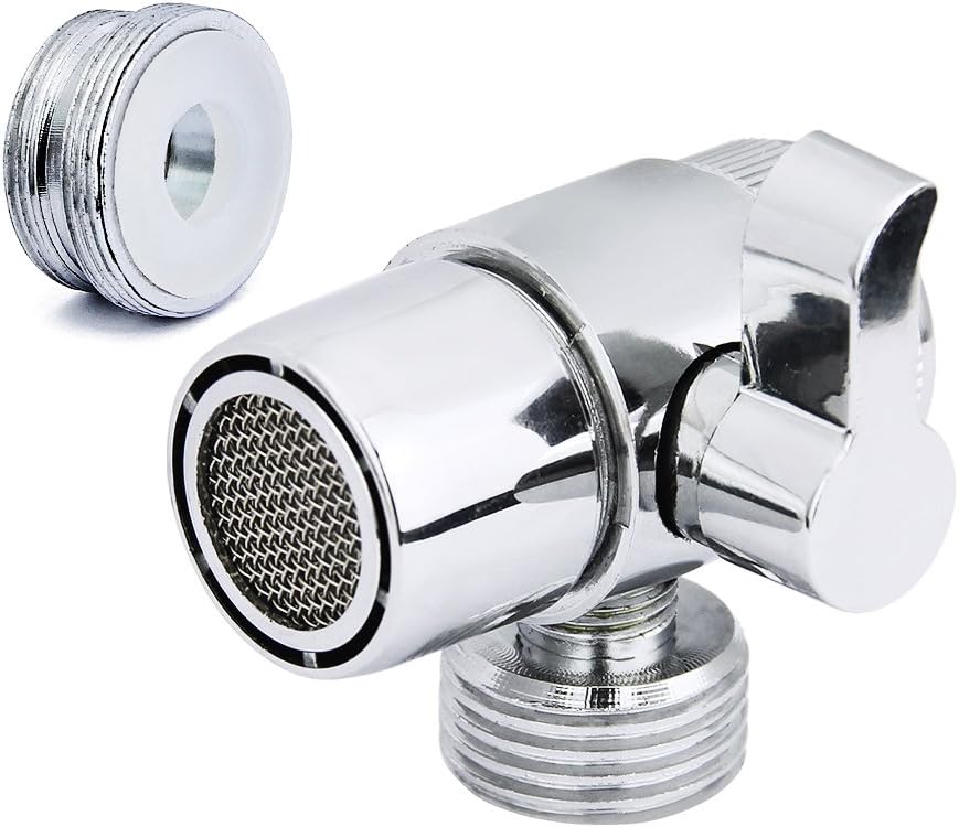 Diverter Valve (M22 X M24), JTDEAL Premium Alloy Shower Diverter Valve