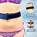 Swimming Belt - for Stationary Resistance Training/Endless Pool (with Drag Parachute and Elastic Tether) - Adult, Kid, Pro, Amateur Use