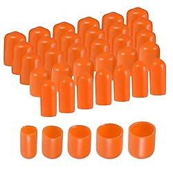 uxcell 25pcs Round Rubber End Caps