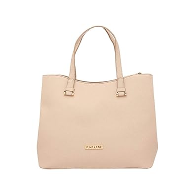 Caprese Catelyn Womens Satchel (Beige)