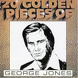 Disco de George Jones: «20 Golden Pieces of George Jones» (Anverso) Disco de George Jones: «20 Golden Pieces of George Jones» (Anverso)