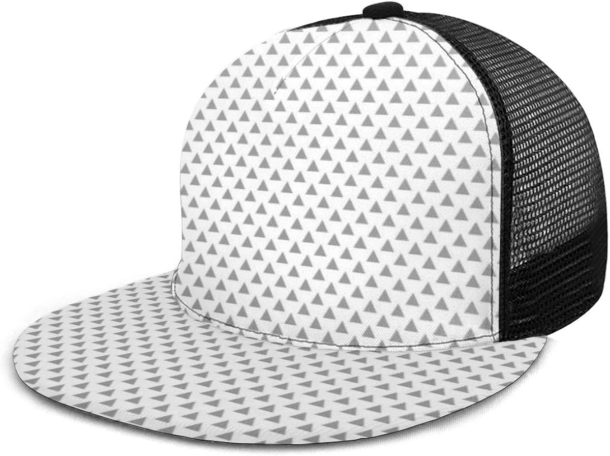 Sun Hat Seamless Triangle Pattern Baseball Cap Men Women Classic
