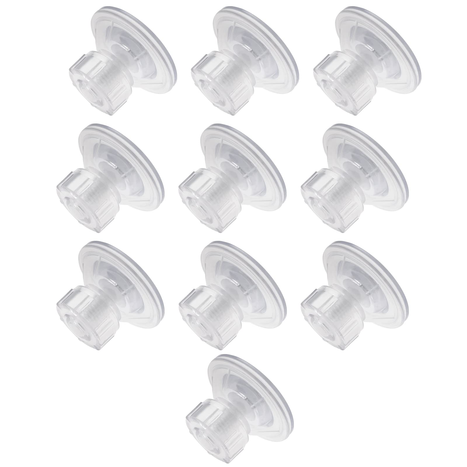 VGOL 10PCS Caravan Camper Van Awnings Suction Cup Hand Tighten Adjustment Sucker Transparent Screw Nut Pull Suction Cup for Glass Metal Ceramic Tile