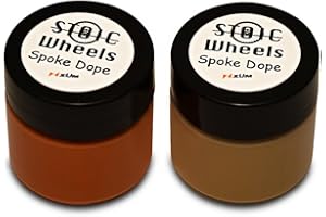 ZÜMWAX ZUMWax Bicycle/Bike Spoke Dope Thread Prep - Non-Toxic Blend of Teflon, Acrylic Resin & waxes. Made in The USA, Two 20 ml Bottles for Smooth Spoke prep & Lasting Wheel Performance
