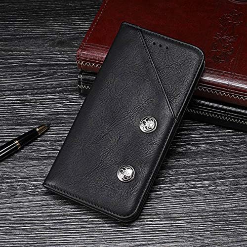 NCTECHINC Oppo F11 Case, Backcase Design Bumper Flip Cover-Black