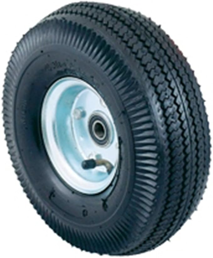 Harper Trucks Pneumatic Hand Truck Wheel with Ball Bearings and Steel