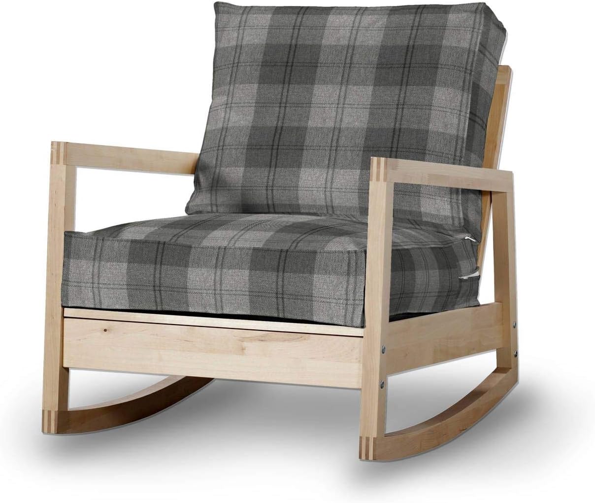 Dekoria Custom Made Ikea Tylösand footstool cover - dove grey