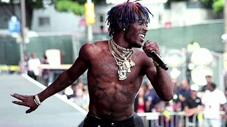 Amazon Burning Desire ポスター Lil Uzi Vert アメリカヒップホップ アーティスト ラッパー シンガー ミュージシャン 12 X 18インチ ポスター アートフレーム ポスター オンライン通販