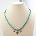 2in1 Tibetan Silver Life Tree Elephant Charm December Faux Birth Stone Bracelet Necklace Fashion N12