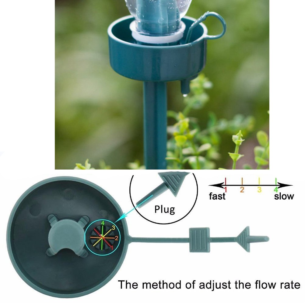 Plant Container Accessories Coscosx 12 Pcs Automatic Self Watering