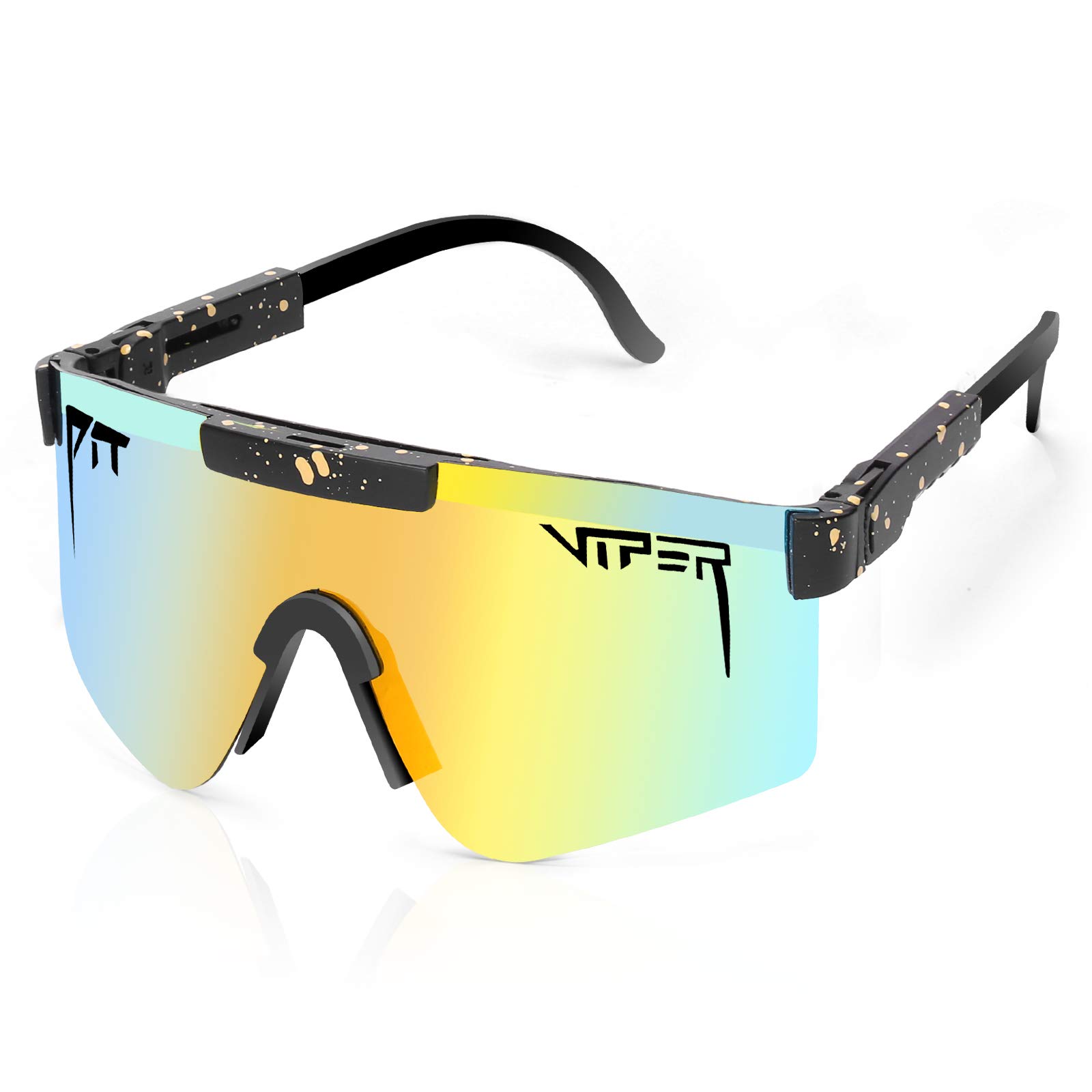 PitViper Sunglasses, Sports Polarized Sunglass for Cycling Baseball Running Driving Fishing Golf Skiing