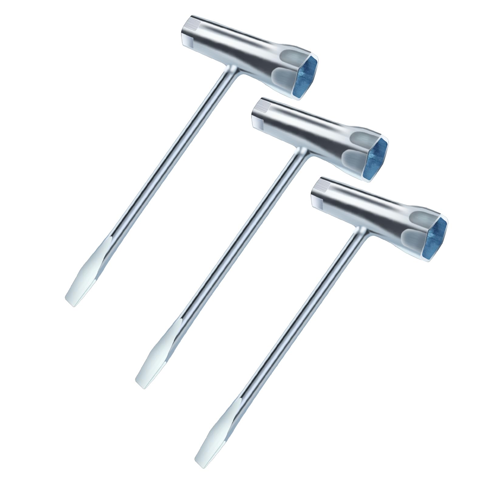 Photo 1 of DoubleZhou 3 Pack Chainsaw Scrench Replacement Combination Screwdriver and Wrench, 13x19 mm Chainsaw Scrench T Wrench Tool