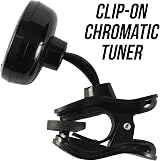 Snark SN5X Clip-On Tuner for Guitar Bass Violin Black Chromatic Fast Tune view 6