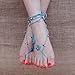 Handmade Bohemian Style Crochet Barefoot Sandals (Sold As Pair)
