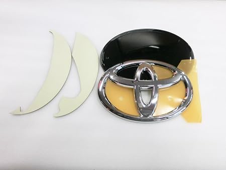 Amazon 60ハリアー ガソリン車 フロントトヨタアタッチメントキット Cr エンブレム エンブレム 車 バイク