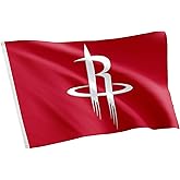 Desert Cactus Houston Rockets Flag NBA 100% Polyester Indoor Outdoor 3x5 feet National Basketball Association Team Flags (Flag #1)