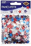 Fanci-Fetti Stars (red, silver, blue) Party Accessory  (1 count) (1 Oz/Pkg)
