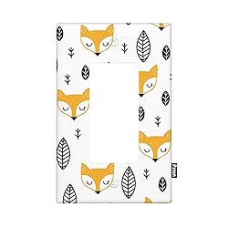 Pznen Fox ‎Rocker Light Switch Plates Farmhouse
