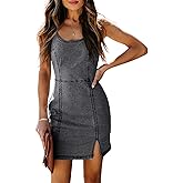 utcoco Denim Dress for Women 2025 Sexy Sleeveless Small Cute Split Tube Dresses Bodycon Mini Jean Dresses