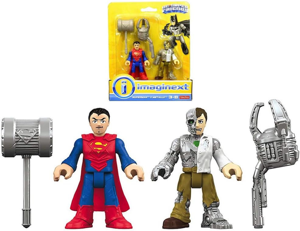 imaginext superman and metallo