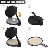 Tortillada Cast Iron Tortilla Press 20 cm with Parchment Paper & E Book view 5