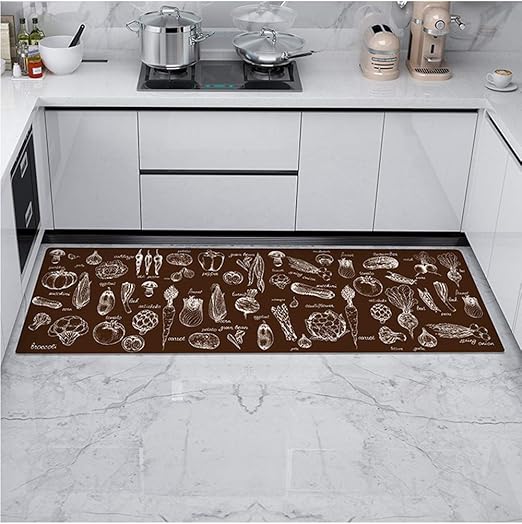 Satbuy Anti Fatigue Kitchen Rug Sets 2 Piece Non Slip Kitchen Floor Mats Cushioned Comfort Standing Mat Waterproof Stain Satbuy Anti Fatigue Kitchen Rug Sets 2 Piece Non Slip Kitchen Floor Mats Cushioned Comfort Standing Mat Waterproof Stain