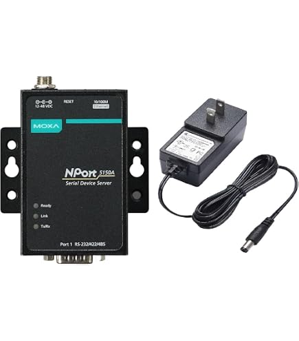 Amazon.com: MOXA NPort 5232 w/Adapter - 2 Ports RS-422/485 Device