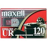 MAXELL UR120 Blank Audio Cassette Tape (2 Pack)