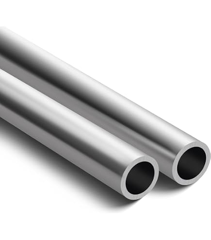 Lot De 3 Tubes En Aluminium 6063 - 8 Mm Diamètre Extérieur, 4 Mm Intérieur, Longueur 300 Mm
