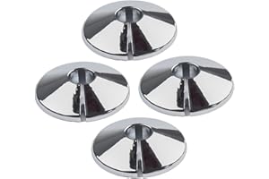 Brand Name 4pc 15mm Inner Diameter Radiator Pipe Collars Set, Plastic Pipe Cover for Water Gas Heating Faucet Radiator Drain 