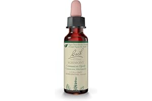 Bach Original Flower Remedies, Agrimony (Non-Alcohol Formula) - Communicate Openly - Natural Homeopathic Flower Essence for Emotional Balance - Vegan, Gluten Free, Sugar Free - 10mL Dropper