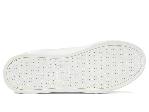 BLONDO WOMEN’S VENNA SNEAKER, WHITE LEATHER, 6.0M