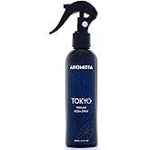 AROMISTA Tokyo Lime Ginger Amber Room Spray 6.7 Fl Oz Car Air Freshener Perfume Fabric and Linen Mist Luxury Fragrance Spray Home Scent
