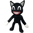 Black Cartoon Cat Plush - Boys Girls and Cute Toy Lovers, Black Plush Toy Cat Plush