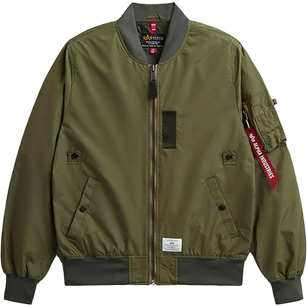 【mtm】EMODA×ALPHA MA-1 mtm】EMODA×ALPHA MA-1 MA-1 Vintage Bomber Jacket | Alpha