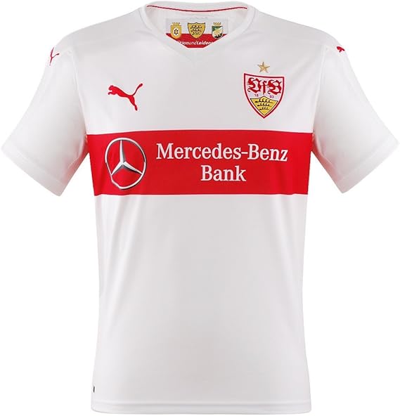 Puma Herren Trikot Vfb Stuttgart Home Replica Weiss Team Regal Rot 5xl 924170 01 Amazon De Bekleidung