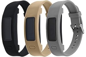 QGHXO Band for Garmin Vivofit 2, Soft Silicone Replacement Watch Band Strap for Garmin Vivofit 2 Activity Tracker, Fit 6.0 inches-9.0 inches (152mm-230mm) Wrist