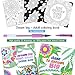 Cedar Markers Gel Pens. 200 Set with Unique Adult Coloring Book. 100 Pens Plus 100 Refills. Color Pens with Grip. Neon, Glitter, Metallic, Pastel Colors No Duplicates. Drawing Pens for Bullet Journal.